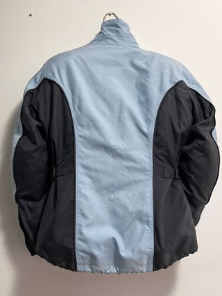 Chaqueta Moto Cordura Azul y Negro