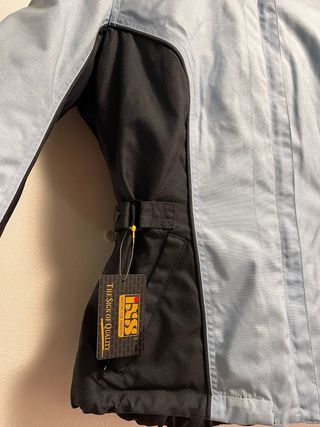 Chaqueta Moto Cordura Azul y Negro