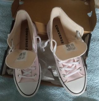 Botas Converse Plataforma Talla 38 Rosa