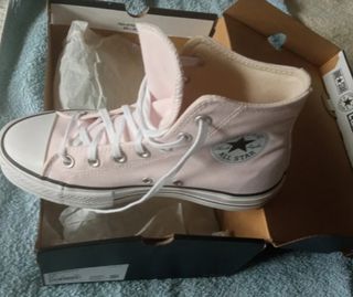 Botas Converse Plataforma Talla 38 Rosa