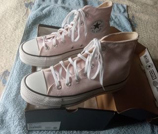 Botas Converse Plataforma Talla 38 Rosa