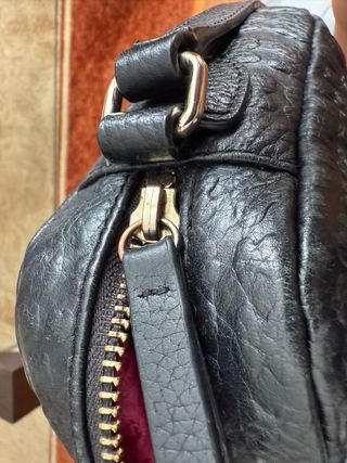 Bandolera Tous Sherton Piel Negra