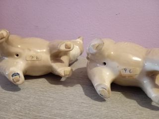 2 Figuras Osos Esmaltados Nuevas la unidad 7€