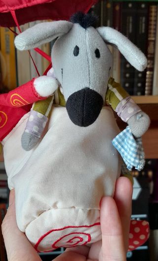 Móvil Globo Aerostático+ pegatinas+2 peluches