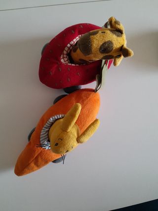 Móvil Globo Aerostático+ pegatinas+2 peluches