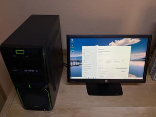 Lote 2 PCs + Monitor HP