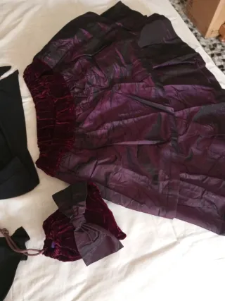 Disfraz Halloween Negro y Morado