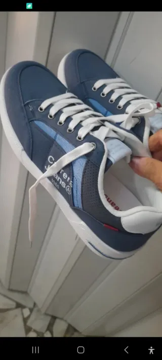 Sneakers Carrera Jeans N45 Blu/Bianco