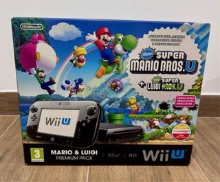 Nintendo Wii U Premium Pack 32GB + Juegos