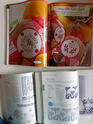 Punto de cruz facil, punto de cruz las labores den