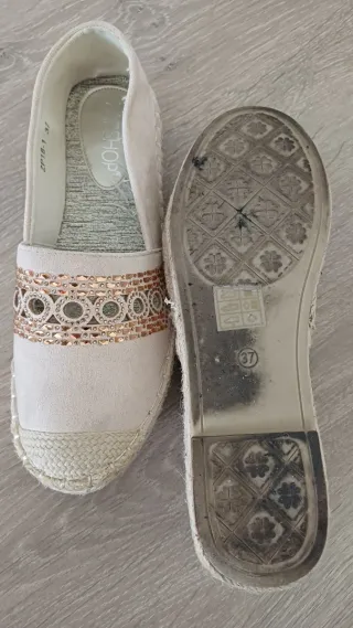 Alpargatas Zapshop Beige Talla 37