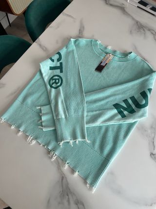 Jersey Nude Project Talla M Turquesa