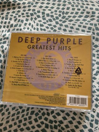 CD Deep Purple - Greatest Hits