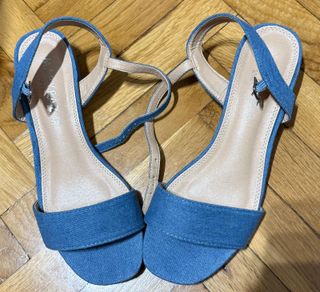 Sandalias Marypaz Azul Talla 37