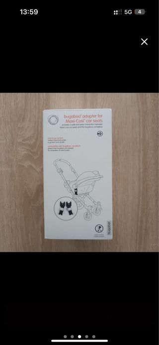 Adaptador Bugaboo Maxi Cosi