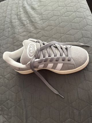 Zapatillas Adidas Campus Grises Nuevas