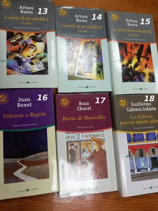 Colecc. 58 libros n. contemporánea, 1 e. cada uno 