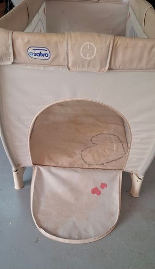 Cuna de viaje plegable Asalvo