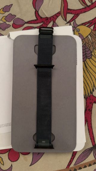 Correa Alpine Loop Apple Watch Ultra 2/3 Negra/Ver