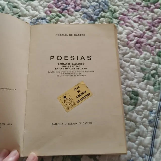 Poesías.Cantares Gallegos.Follas Novas.Orillas del