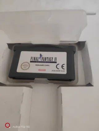 Lote Final Fantasy IV y Tactics GBAdvance