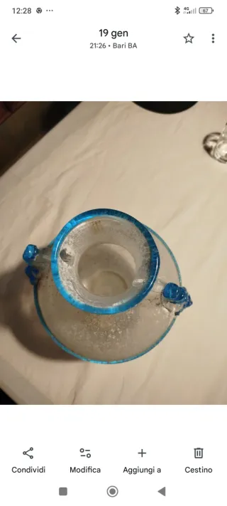 Anfora di Murano 
