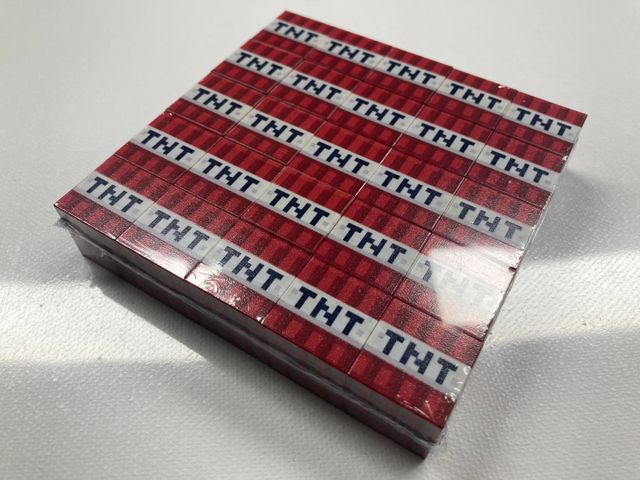 25 blocchi magnetici Minecraft TNT sigillati