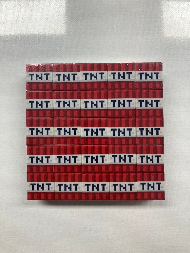 25 blocchi magnetici Minecraft TNT sigillati