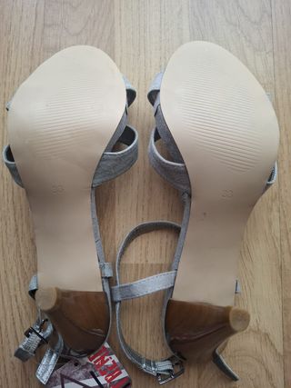 Zapatos Fiesta Pedrería Talla 38