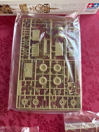 Maqueta Tamiya 1/35 Camión Ford FGT y Cañón 25PDR