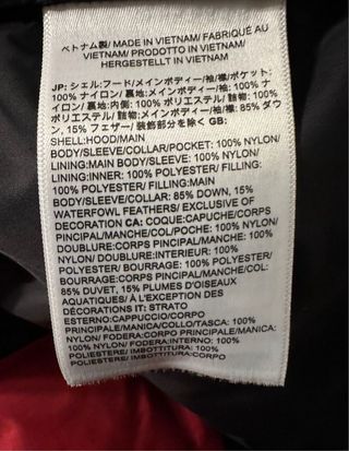 Supreme x The North Face Chaqueta Roja Negra