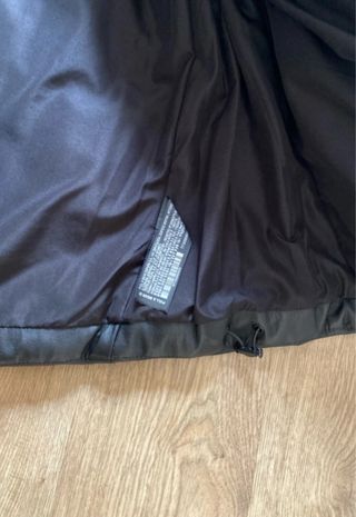 Pull&Bear Abrigo Negro con Capucha