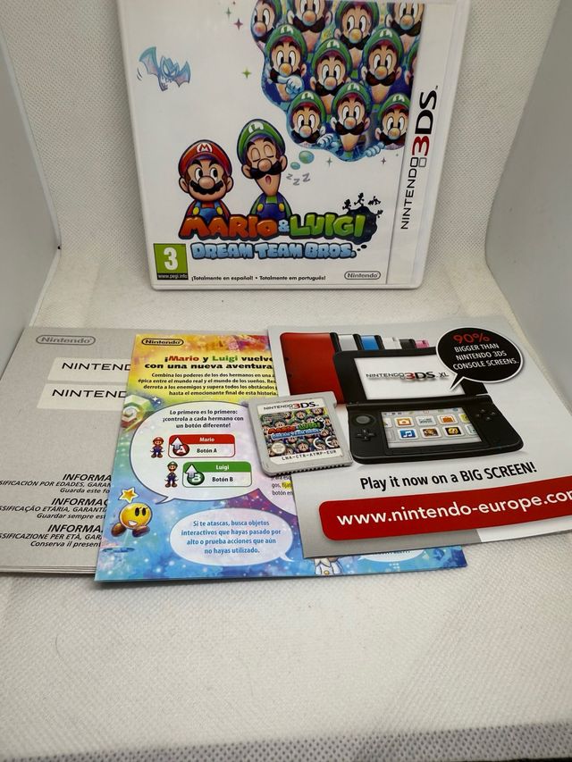 Mario & Luigi Dream Team Bros. Nintendo 3DS