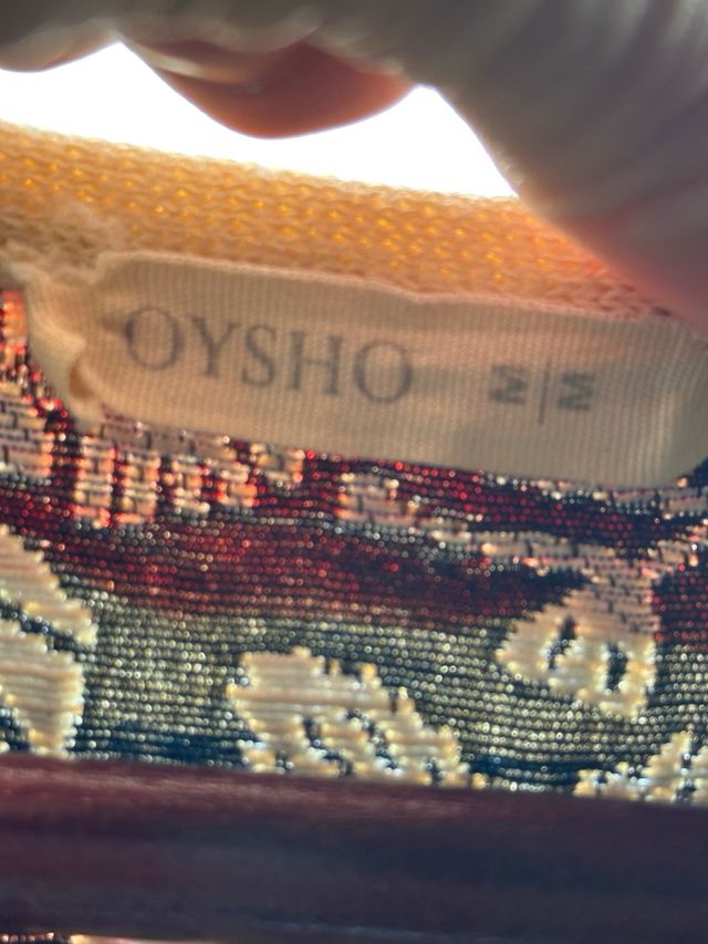 Chaqueta Oysho floral multicolor