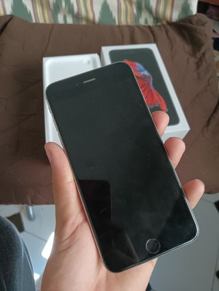 iPhone 6S Plus Plata/Gris Espacial Acepto cambios