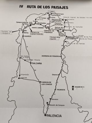 GUIA TURÍSTICA DE PALENCIA Y PROVINCIA AÑO 1977
