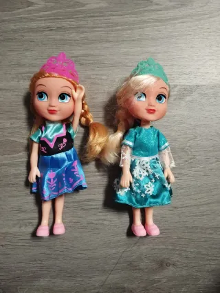 Muñecas Frozen Ana y Elsa