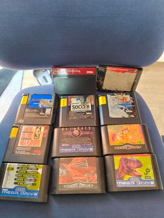 Lote 10 Juegos Sega Mega Drive