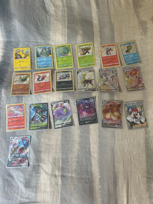 Lote Cartas Pokémon Variadas