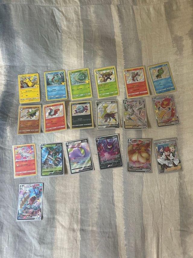 Lote Cartas Pokémon Variadas
