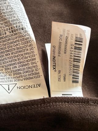 Chaqueta Zara Marrón