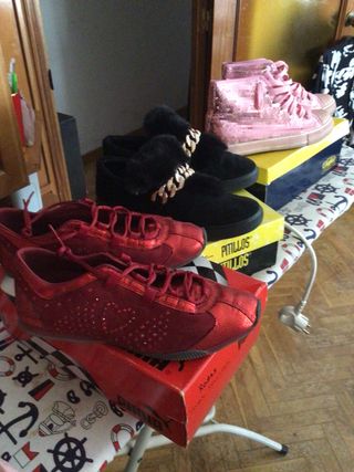3 Pares Zapatillas Puma Talla 41