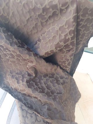 Tela Fallera Huertana Marrón