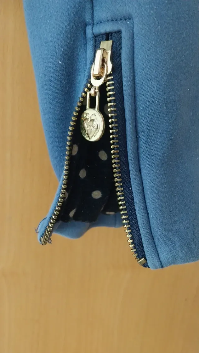 Chaqueta corta Yumi azul