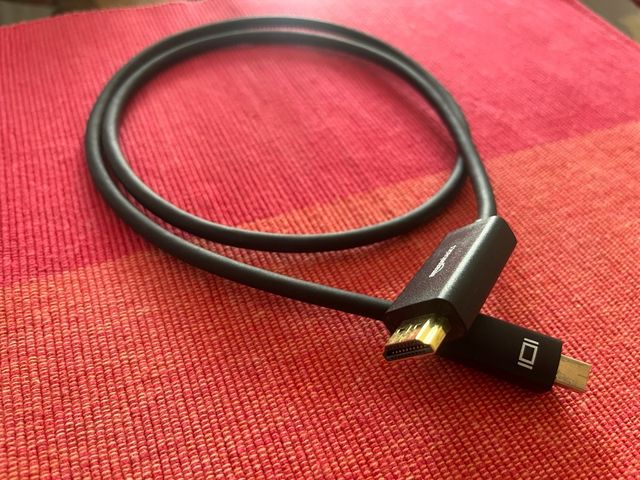 Cable Mini DisplayPort a HDMI Amazon Basics