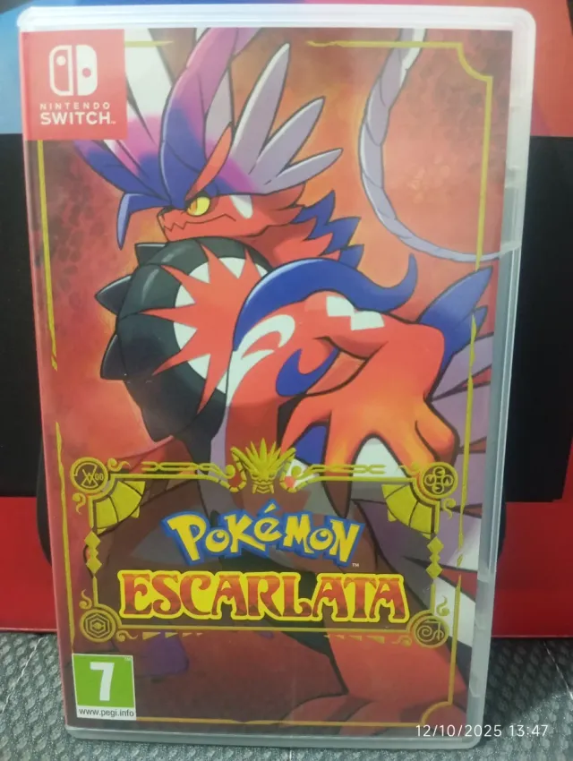 Juego Pokémon Escarlata Nintendo Switch