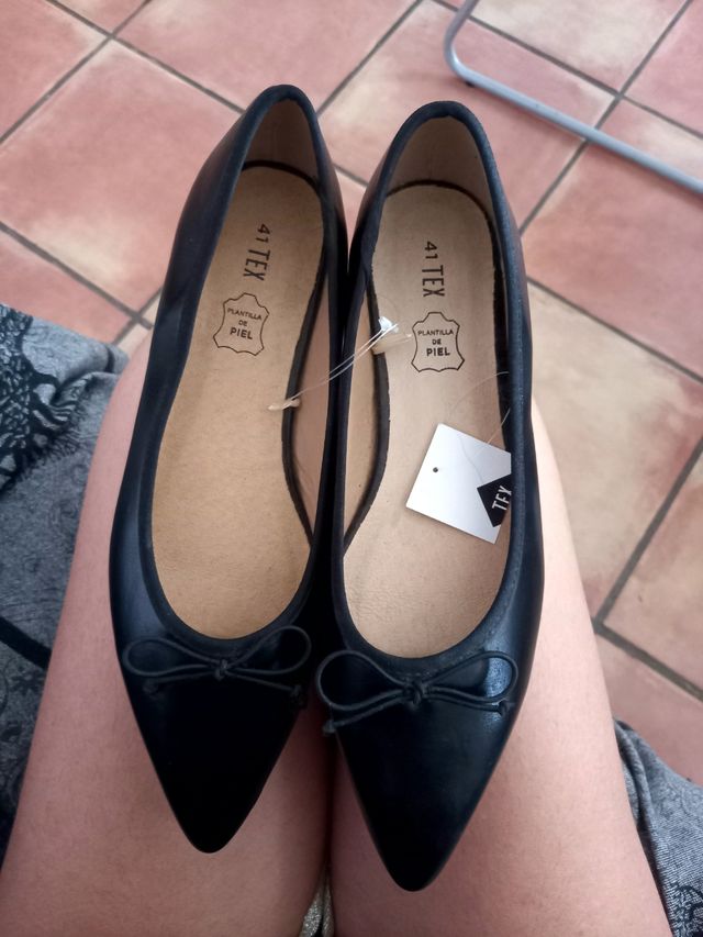 Bailarinas calzado negro nuevo