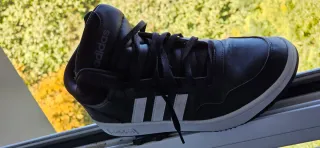 Zapatillas Adidas Altas Negras Blancas