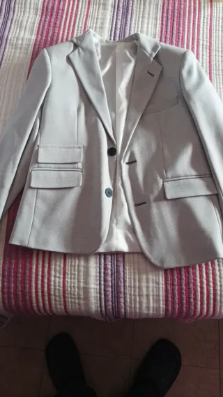 Chaqueta Amaretto Gris Talla 7