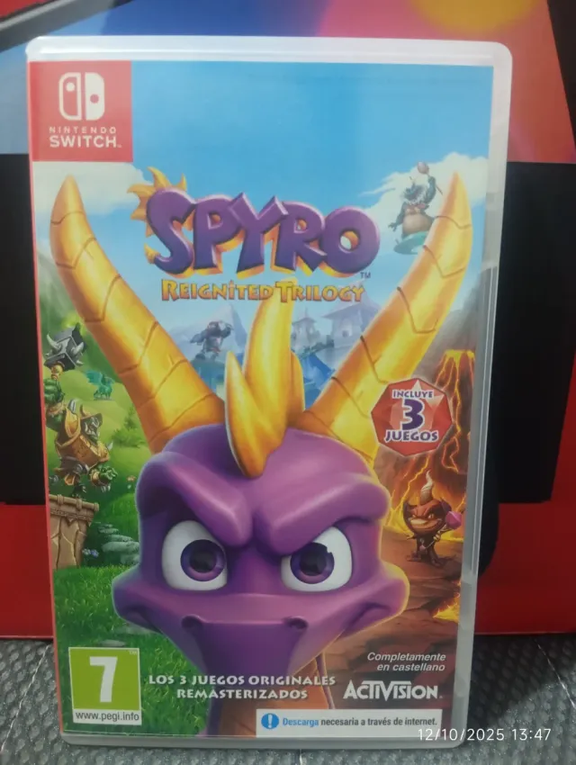 Spyro Reignited Trilogy Nintendo Switch